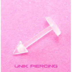 Piercing  Transparent invisible Labret spyke